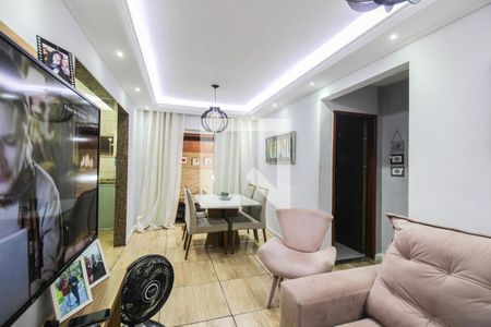 Sala de apartamento para alugar com 2 quartos, 70m² em Cosmorama, Mesquita