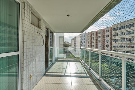 Sala Varanda de apartamento à venda com 2 quartos, 78m² em Maracanã, Rio de Janeiro