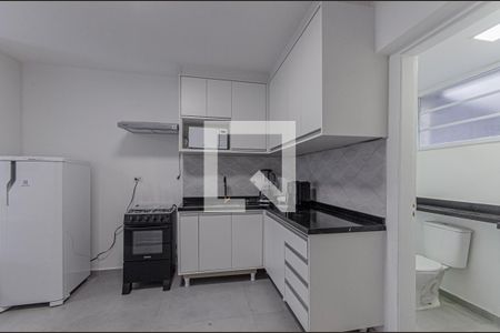 Cozinha de kitnet/studio para alugar com 1 quarto, 25m² em Ipiranga, São Paulo