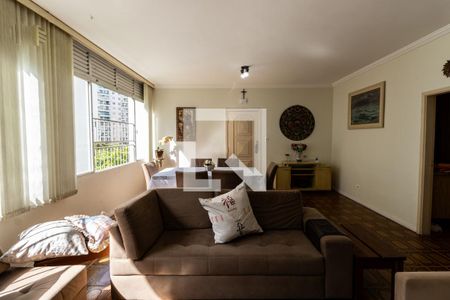 Sala de apartamento para alugar com 3 quartos, 153m² em Pitangueiras, Guarujá