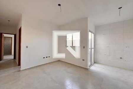 Sala e Cozinha de apartamento à venda com 3 quartos, 70m² em Jardim Santo Alberto, Santo André