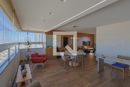 Sala de apartamento à venda com 4 quartos, 125m² em Buritis, Belo Horizonte