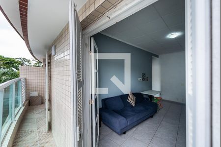 Varanda de apartamento para alugar com 1 quarto, 60m² em José Menino, Santos