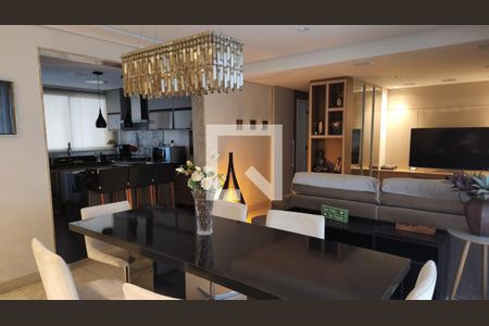Sala de apartamento para alugar com 3 quartos, 104m² em Vila da Serra, Nova Lima