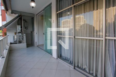 Varanda Sala de apartamento para alugar com 2 quartos, 70m² em Barra da Tijuca, Rio de Janeiro