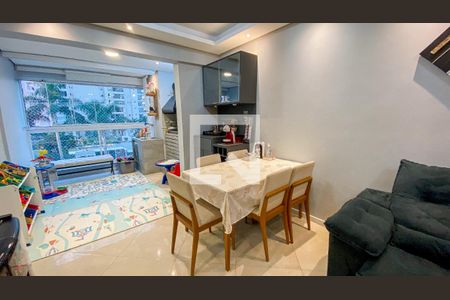 Sala - Sala de Jantar de apartamento à venda com 2 quartos, 78m² em Campestre, Santo André
