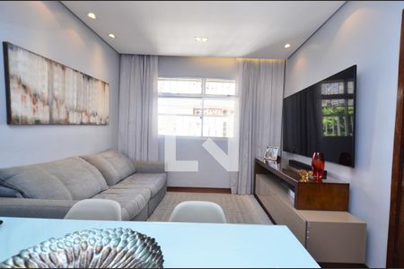 Sala de estar de apartamento à venda com 3 quartos, 87m² em Funcionários, Belo Horizonte