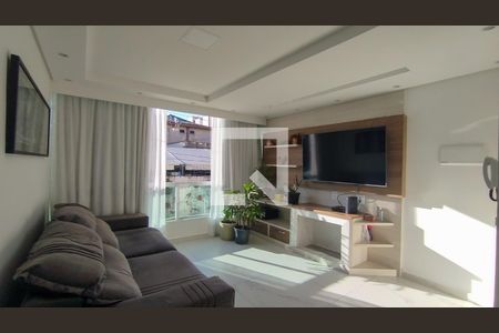 Sala de apartamento à venda com 3 quartos, 83m² em Jardim, São Caetano do Sul