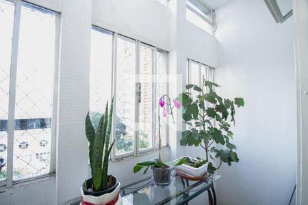 Sacada da Sala de apartamento à venda com 3 quartos, 136m² em Centro, Belo Horizonte