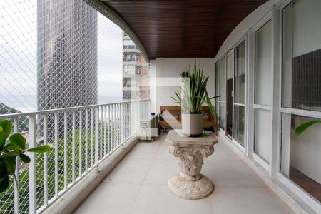 Varanda de apartamento à venda com 3 quartos, 160m² em São Conrado, Rio de Janeiro