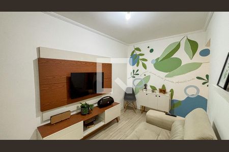 Sala de apartamento para alugar com 2 quartos, 53m² em Vila Sacadura Cabral, Santo André