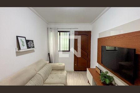 Sala de apartamento para alugar com 2 quartos, 53m² em Vila Sacadura Cabral, Santo André