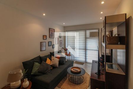 Sala de apartamento para alugar com 3 quartos, 100m² em Barra da Tijuca, Rio de Janeiro