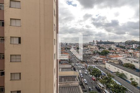 Sala vista de apartamento à venda com 1 quarto, 34m² em Sacomã, São Paulo