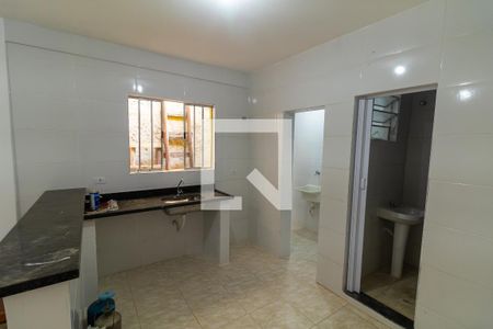 Cozinha de casa para alugar com 1 quarto, 40m² em Cohab Padre Manoel da Nobrega, São Paulo