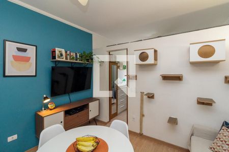 Sala de apartamento à venda com 1 quarto, 38m² em República, São Paulo