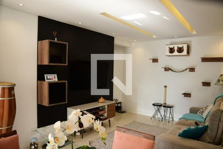Sala de apartamento para alugar com 3 quartos, 98m² em Chácara Pavoeiro, Cotia