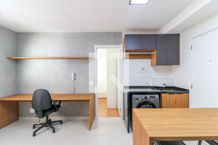 Sala de apartamento à venda com 1 quarto, 31m² em Jardim Caravelas, São Paulo