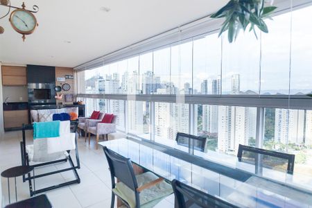 Varanda da SalaVaranda da Sala de apartamento para alugar com 4 quartos, 194m² em Vale do Sereno, Nova Lima