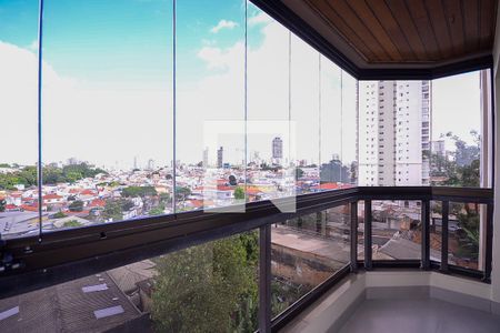 Sala - Varanda  de apartamento para alugar com 3 quartos, 136m² em Vila Brasilio Machado, São Paulo