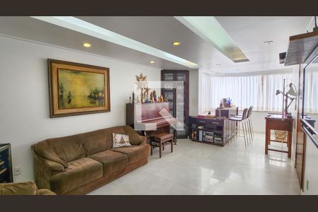Sala de apartamento à venda com 4 quartos, 137m² em Sion, Belo Horizonte