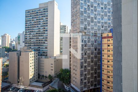 Vista da Sala de apartamento à venda com 1 quarto, 48m² em Bela Vista, São Paulo