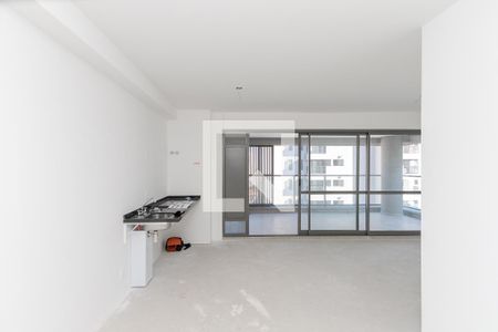 Sala/Cozinha de apartamento à venda com 3 quartos, 100m² em Jardim das Acácias, São Paulo