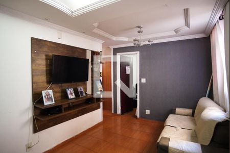 Sala de apartamento à venda com 2 quartos, 49m² em Jardim Riacho das Pedras, Contagem