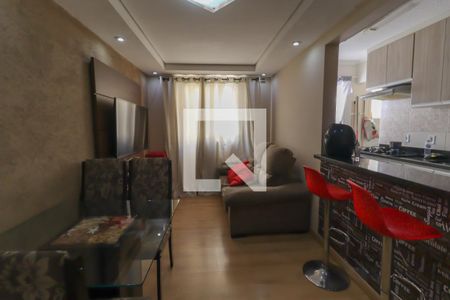 Sala de apartamento à venda com 2 quartos, 54m² em Parque Residencial Jundiaí, Jundiaí