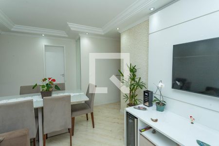 Sala  de apartamento à venda com 3 quartos, 73m² em Centro, Diadema