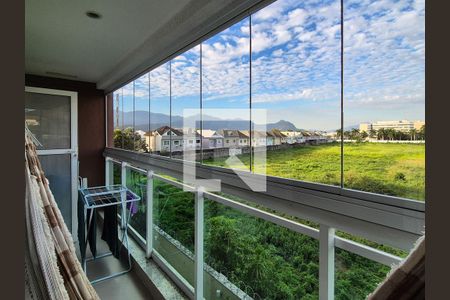 Varanda de apartamento à venda com 1 quarto, 56m² em Recreio dos Bandeirantes, Rio de Janeiro