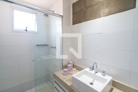 Banheiro da Suíte de apartamento à venda com 1 quarto, 39m² em Vila do Encontro, São Paulo