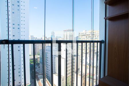 Varanda da Sala de apartamento para alugar com 2 quartos, 40m² em Centro, São Paulo