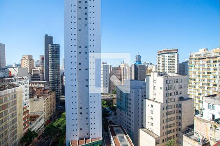 Vista da Varanda da Sala de apartamento para alugar com 2 quartos, 40m² em Centro, São Paulo