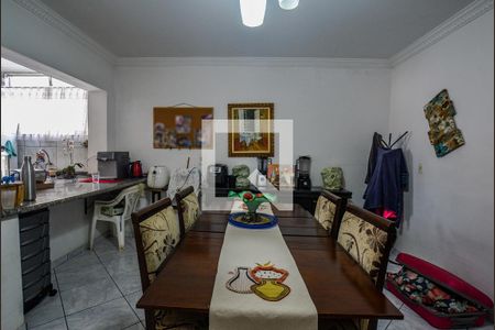 Sala de Jantar de casa para alugar com 5 quartos, 225m² em Vila Scarpelli, Santo André