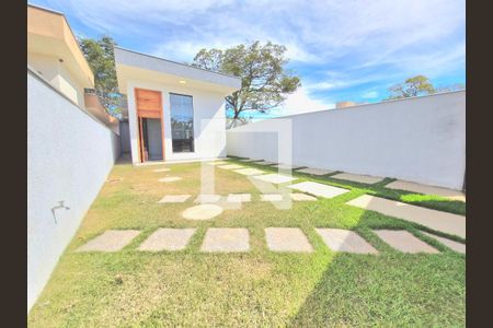 Fachada de casa à venda com 3 quartos, 119m² em Várzea, Lagoa Santa