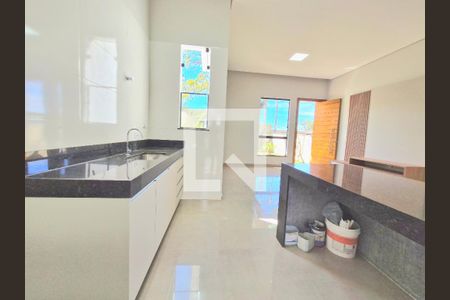 Cozinha americana de casa à venda com 3 quartos, 187m² em Várzea, Lagoa Santa