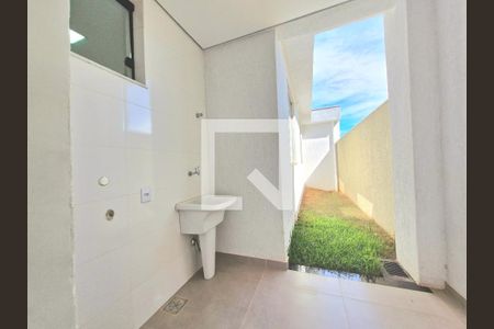 Área de serviço de casa à venda com 3 quartos, 187m² em Várzea, Lagoa Santa