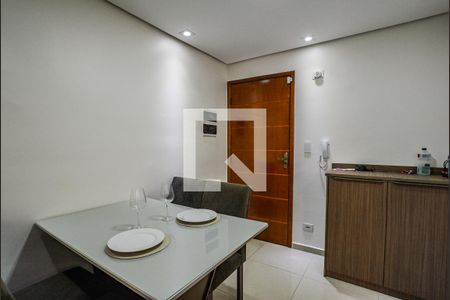 Sala de Jantar de apartamento para alugar com 2 quartos, 100m² em Vila Camilópolis, Santo André