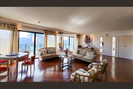 Sala de apartamento à venda com 4 quartos, 270m² em Alphaville Industrial, Barueri