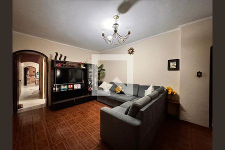 Sala de casa à venda com 3 quartos, 170m² em Jardim Utinga, Santo André