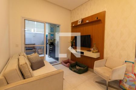 Sala de apartamento à venda com 3 quartos, 96m² em Vila Polopoli, São Paulo