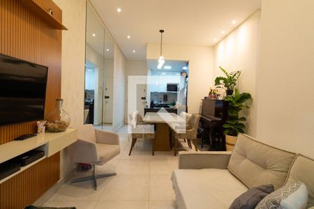 Sala de apartamento à venda com 3 quartos, 96m² em Vila Polopoli, São Paulo