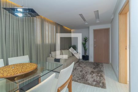 Sala de apartamento à venda com 3 quartos, 60m² em Santa Cruz, Belo Horizonte