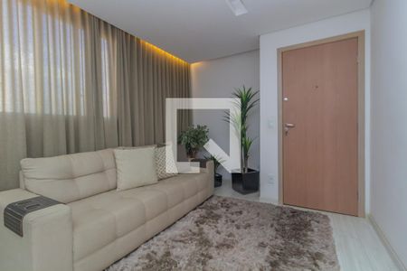 Sala de apartamento à venda com 3 quartos, 60m² em Santa Cruz, Belo Horizonte