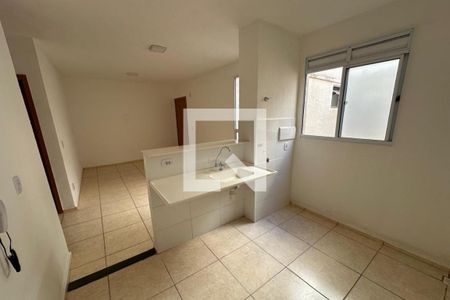 Cozinha - Lavanderia de apartamento para alugar com 2 quartos, 42m² em Chácaras Hipica, Ribeirão Preto