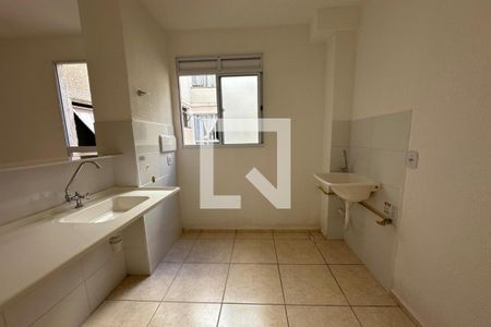 Cozinha - Lavanderia de apartamento para alugar com 2 quartos, 42m² em Chácaras Hipica, Ribeirão Preto