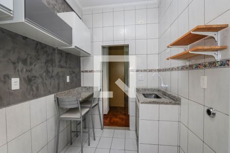 Cozinha de apartamento para alugar com 1 quarto, 33m² em Jardim Paulista, São Paulo