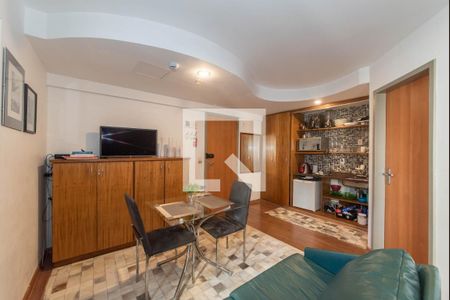 Sala de apartamento para alugar com 1 quarto, 36m² em Brooklin Paulista, São Paulo