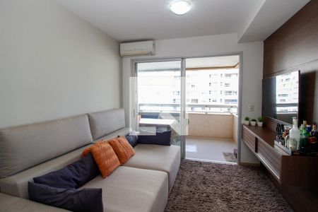 Sala de apartamento à venda com 3 quartos, 84m² em Vila da Serra, Nova Lima